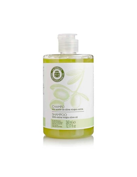 La Chinata Shampoo with olive oil Bottle 360 ml. - Oliva Oliva