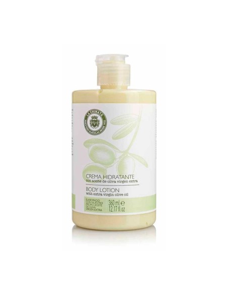 Feuchtigkeitscreme Olivenöl - Flasche 360 ml.