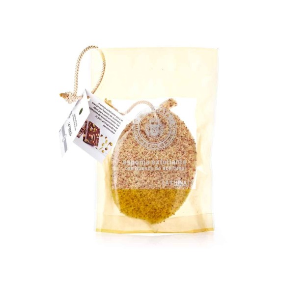 Scrub Sponge Natural Edition - with Olive Pits