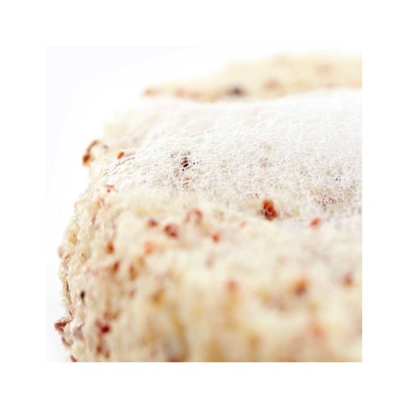 Esponja exfoliante Natural Edition - Con huesos de aceituna