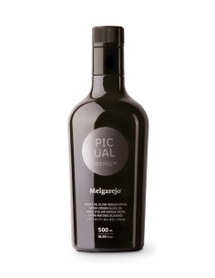 Melgarejo Premium Picual - Botella vidrio 500 ml.