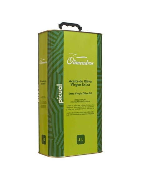 aceite de oliva Olimendros Picual - Lata 5 l.