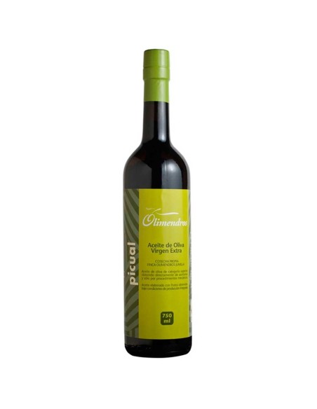 Olimendros Picual - Bouteille verre 750 ml.