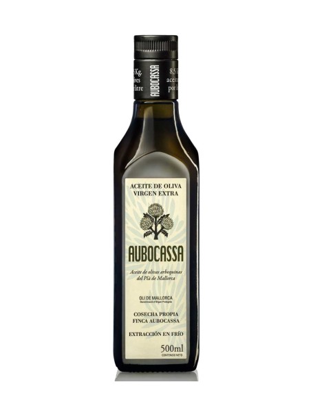 Aubocassa - botella vidrio 500 ml.