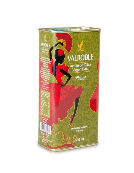 Valroble Picual - Bidon métal 500 ml.