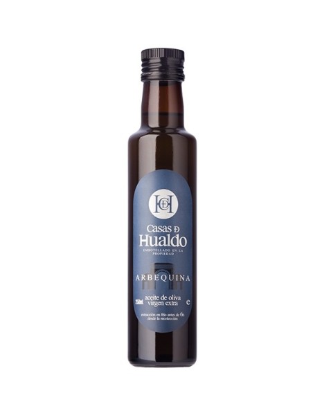 Casas de Hualdo - Arbequina botella de vidrio 250ml.