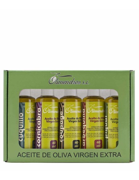 Olimendros - Etui 5 miniature von 40 ml.