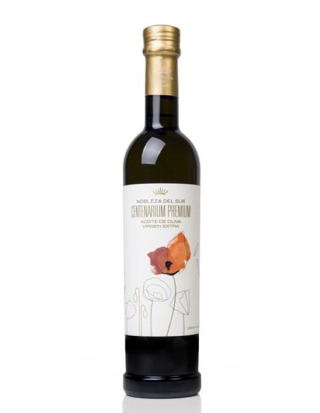 olive oil  nobleza del sur centenarium premium glass bottle 500 ml