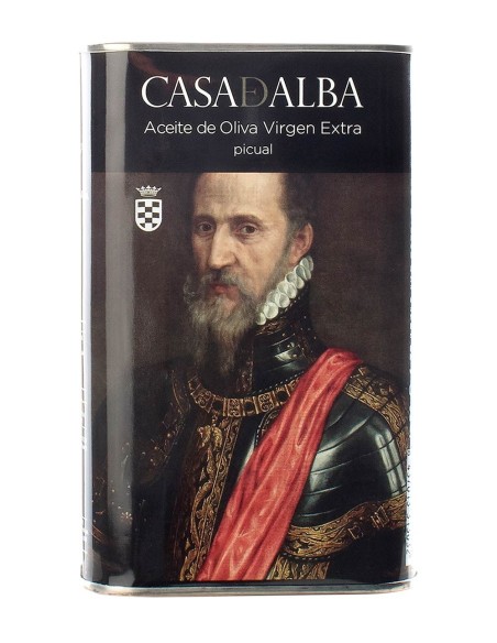 aceite de oliva casa de alba duque tiziano lata de 500ml