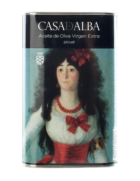 olive oil oliva casa de alba duquesa goya 500ml can