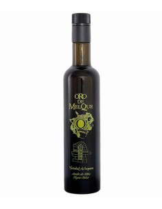 olive oil  d'olive oro de melque arbequina glass bottle   500ml