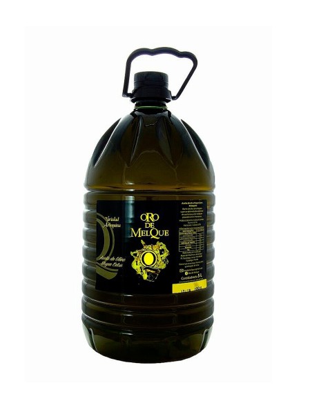 Aceite de Oliva Virgen Extra Oro de Melque Arbequina - Garrafa Pet 5l