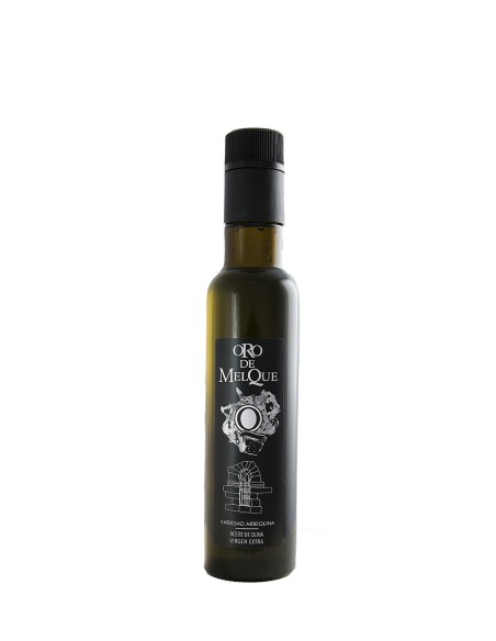 huile d'olive oro de melque cornicabra bouteille en verre de  250ml