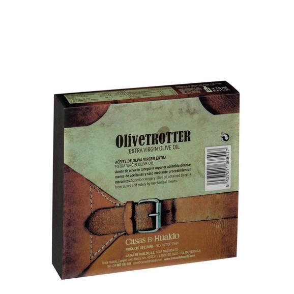 Casas de Hualdo Estuche Olive Trotter de 25 ml - Estuche de 4 Botellas de vidrio