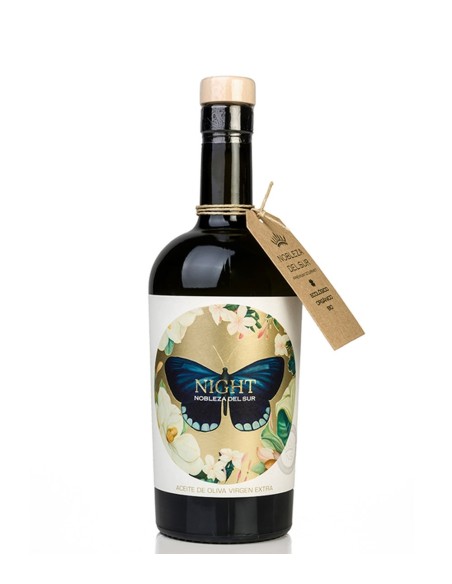 Nobleza del Sur Early Harvest Ecological Nigth 500 ml butterfly label 
