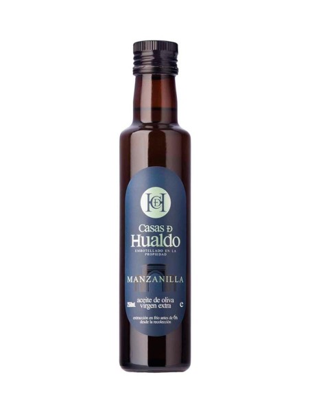 olivenöl  casas de hualdo manzanilla glasflasche  250ml
