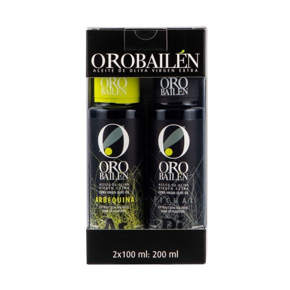 Oro Bailén - etui 2 bouteilles mixtes verre 100 ml