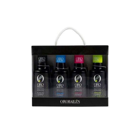 Oro Bailén - Estuche 4 variedades de botellas 250 ml
