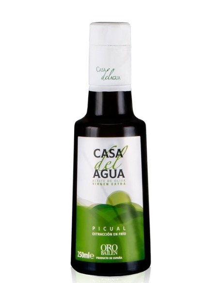 Oro Bailén Casa del Agua Picual Bouteille verre 250 ml. - Oliva Oliva