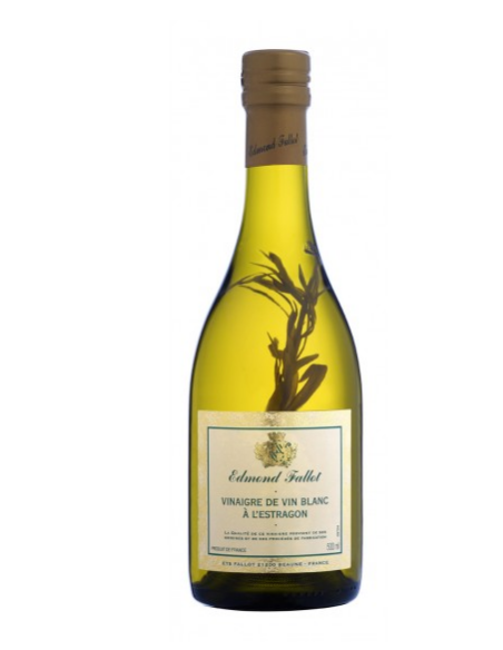 Edmond Fallot White wine vinegar with tarragon 500 ml. - Oliva Oliva