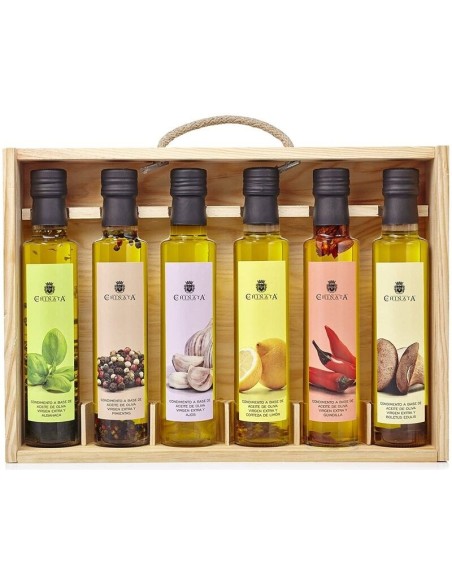 La Chinata Coffret 6 Condiments 250 ml. - Oliva Oliva