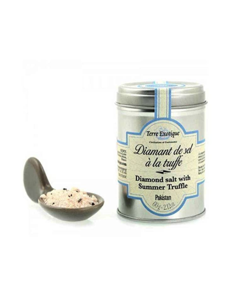 Terre Exotique Diamante de sal con trufa Bote 60 gr. - Oliva Oliva
