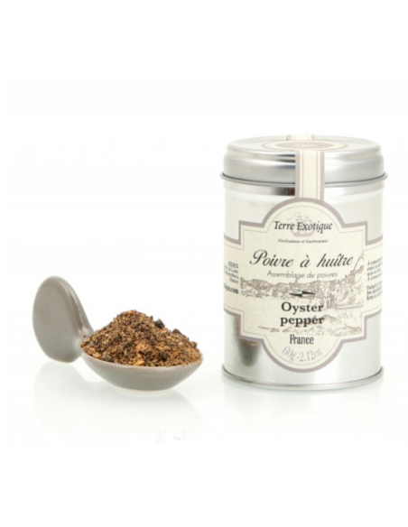 Terre Exotique Poivre à huître Pot 60 gr. - Oliva Oliva