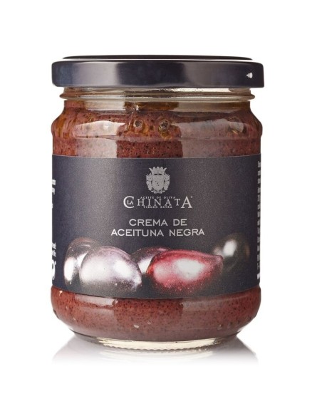 La Chinata Black Olive Cream Jar 180 gr. - Oliva Oliva