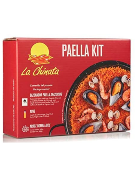 La Chinata Kit Paella Box 300 gr. - Oliva Oliva