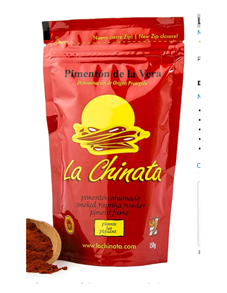 La Chinata Paprika Fumé Piquant Sachet 150 gr. - Oliva Oliva