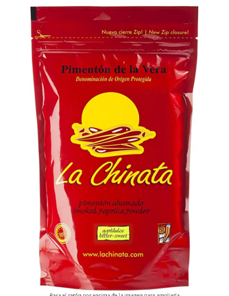 La Chinata Bittersweet Smoked Paprika Pack 500 gr. - Oliva Oliva