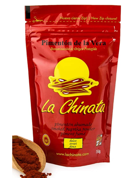 La Chinata Paprika Süß Geräuchert Beutel 150 gr. - Oliva Oliva
