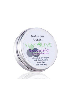 Bálsamo labial Sensolive Ecológico  de 15 ml