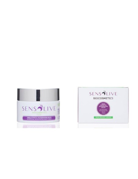 Sensolive Unisex Regenerating Night Cream BIO 50 ml. - Oliva Oliva