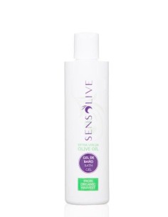 Sensolive Bath and Shower Gel with BIO EVOO D.O. 250 ml. - Oliva Oliva