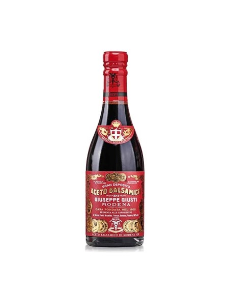 Giuseppe Giusti BALSAMICO-ESSIG aus Modena Riccardo Giusti 3 Goldmedaillen Flasche 250 ML