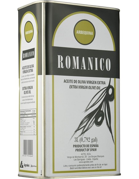 Románico arbequina Garrafa 5L - PET 5L