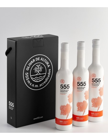 555 Estuche Picual 3x500ml