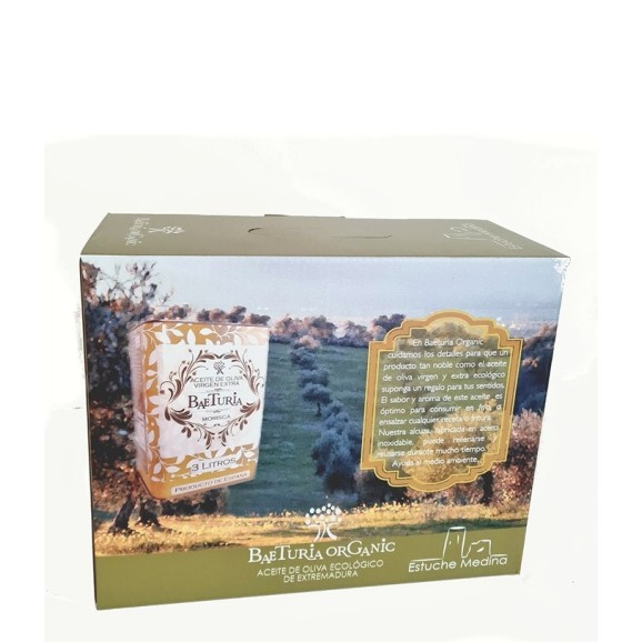 Baeturia Estuche Medina - Lata 3L ecológica + aceitera
