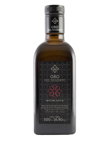 Oro del Desierto Hojiblanca Glasflasche 500 ml. - Oliva Oliva