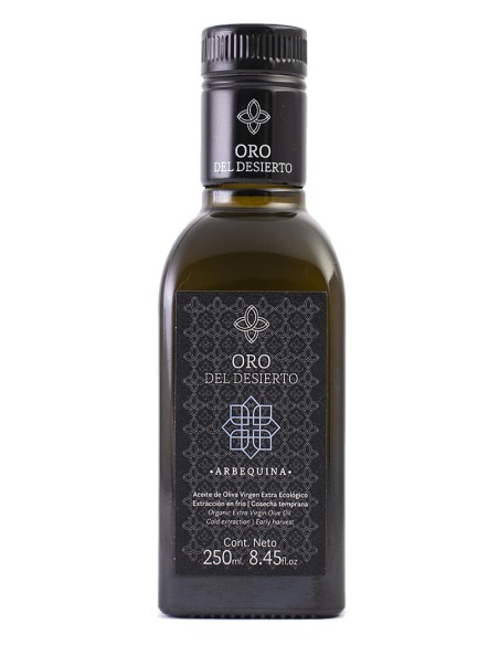 Oro del Desierto Arbequina Glasflaschen 250 ml - Oliva Oliva