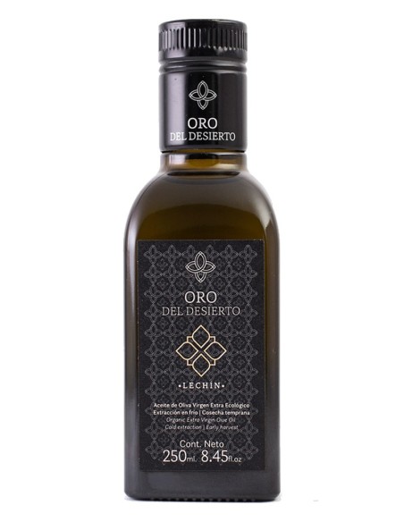 Oro del Desierto Lechín Quadratische Glasflaschen 250 ml - Oliva Oliva
