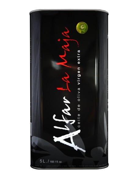 Alfar La Maja Arbequina Bidon métal 5 l. - Oliva Oliva