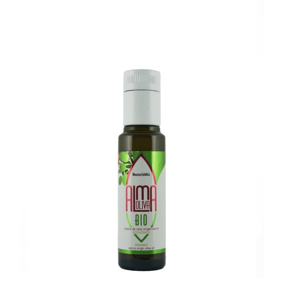 Almaoliva BIO Hojiblanca - Botella de vidrio 100 ml.