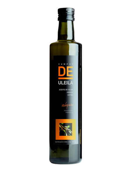 Campos de Uleila Arbequina Organic  - Glass bottle 500 ml.