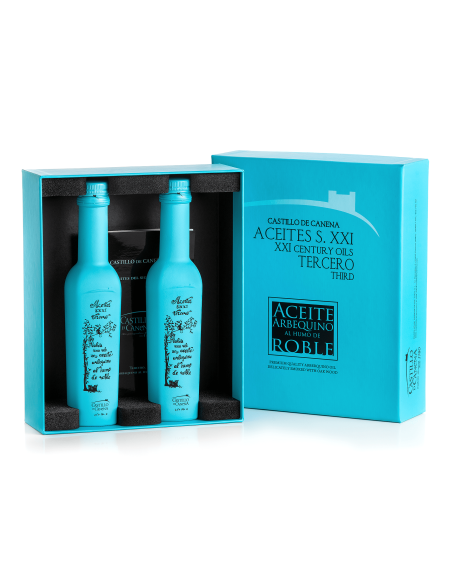 Castillo de Canena Smoked Giftbox 2x250 ml. - Oliva Oliva