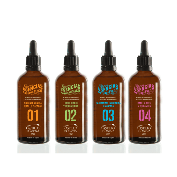 Castillo de Canena Arbequino & Co Coffret 4x100 ml. - Oliva Oliva