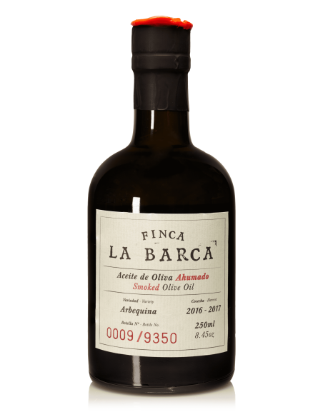 Finca La Barca Aceite de Oliva Ahumado Botella 250 ml. - Oliva Oliva