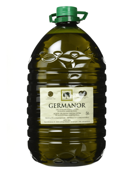Germanor Arbequina Bouteille PET 5 l. - Oliva Oliva