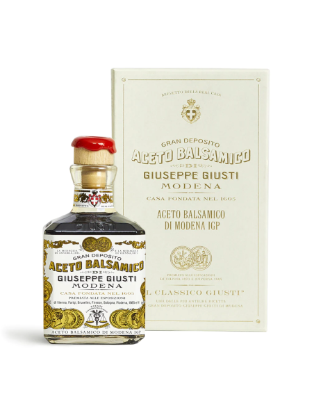 Giuseppe Giusti Balsamic Vinegar of Modena 2 Gold Medals Cubic bottle